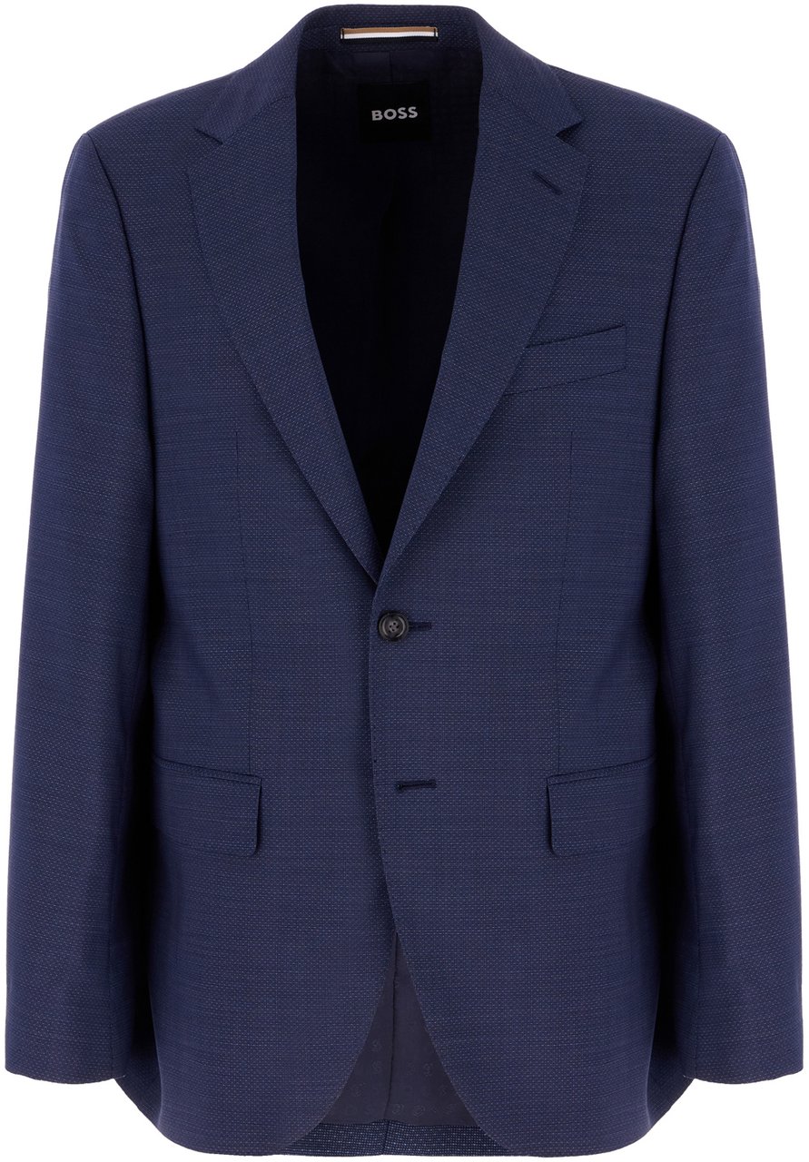 Boss BOSS Embroidered wool suit Divers