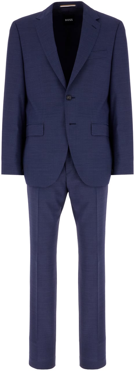 Boss BOSS Embroidered wool suit Divers