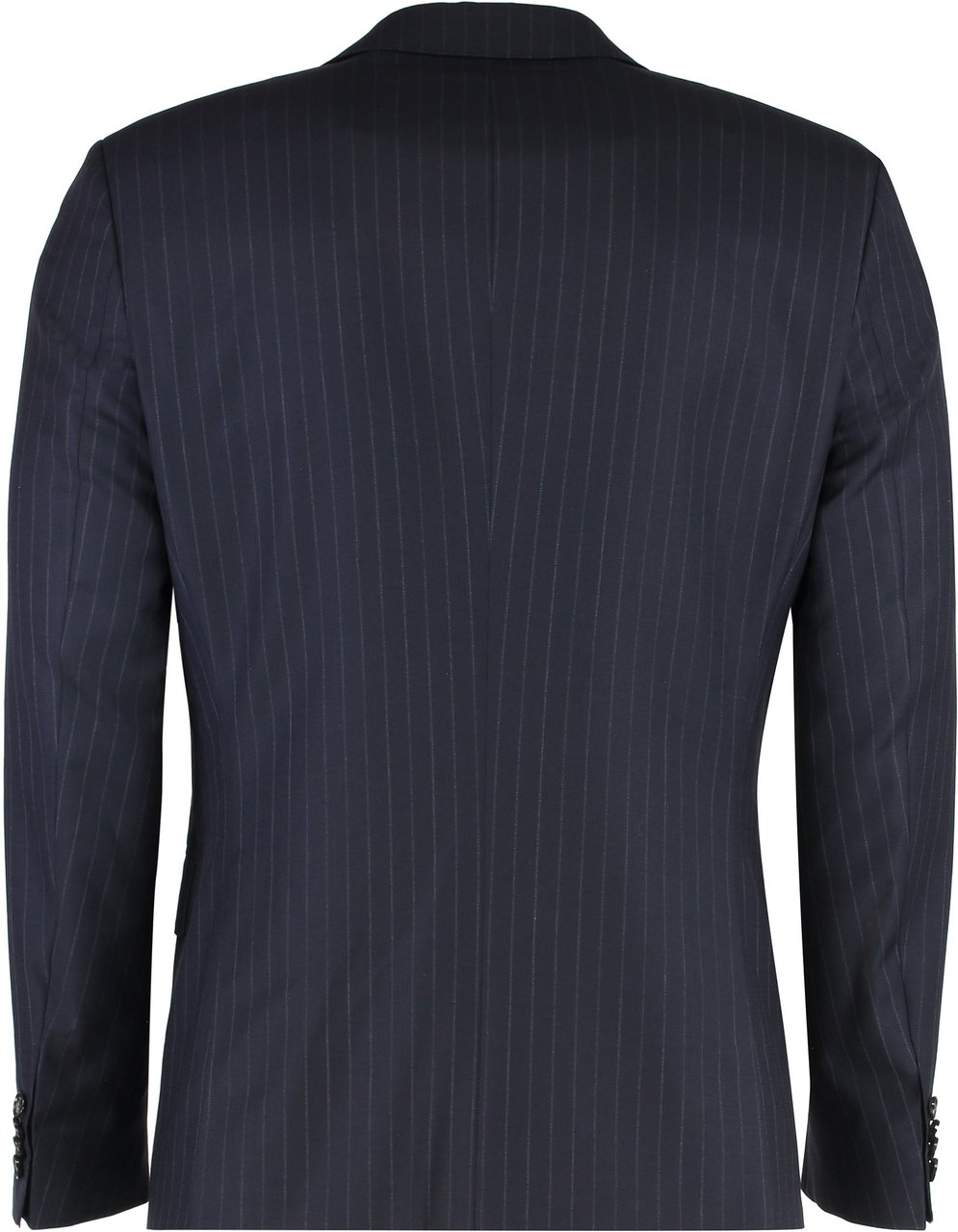 Boss Virgin wool two-pieces suit Navy