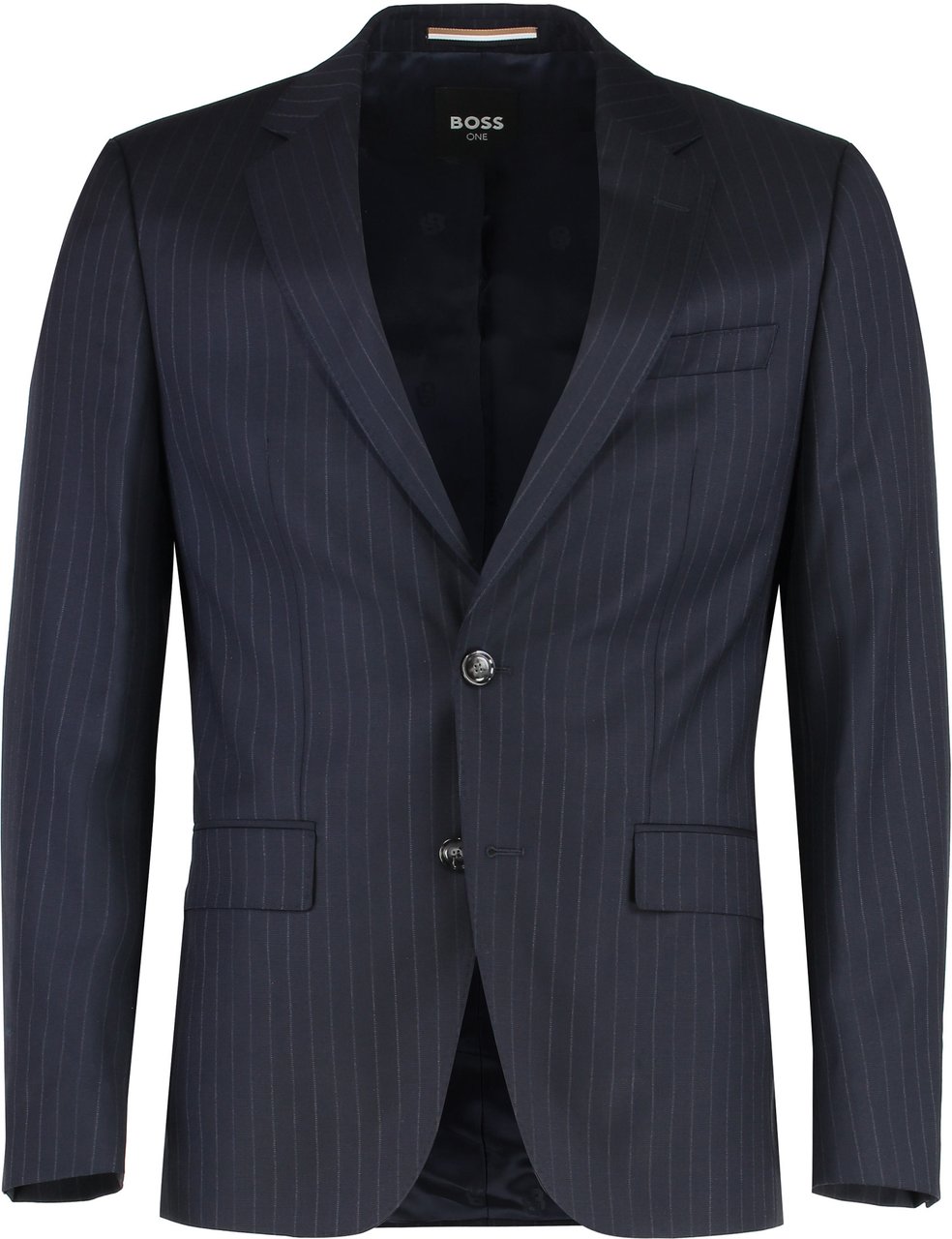 Boss Virgin wool two-pieces suit Navy