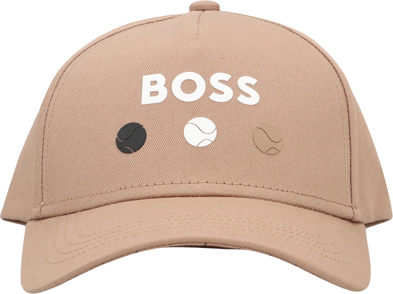 Boss Baseball cap with logo Beige