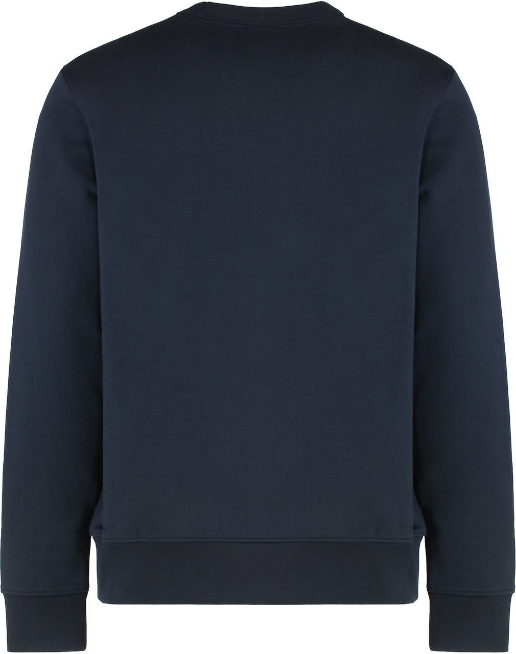 Boss Cotton sweatshirt with logo Navy