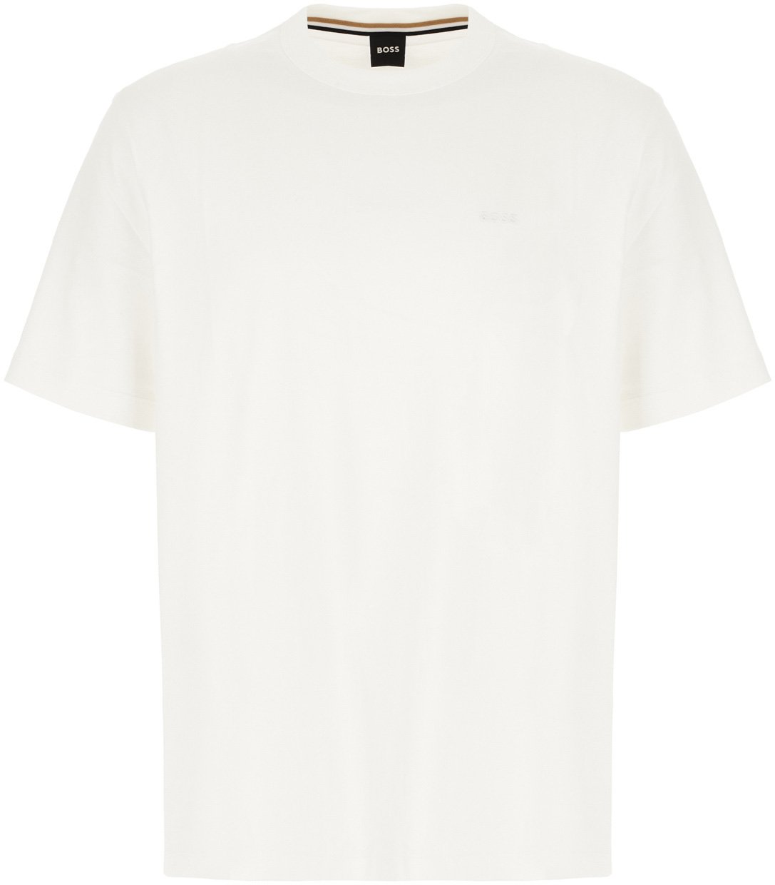 Boss Hugo Boss White cotton t-shirt Wit