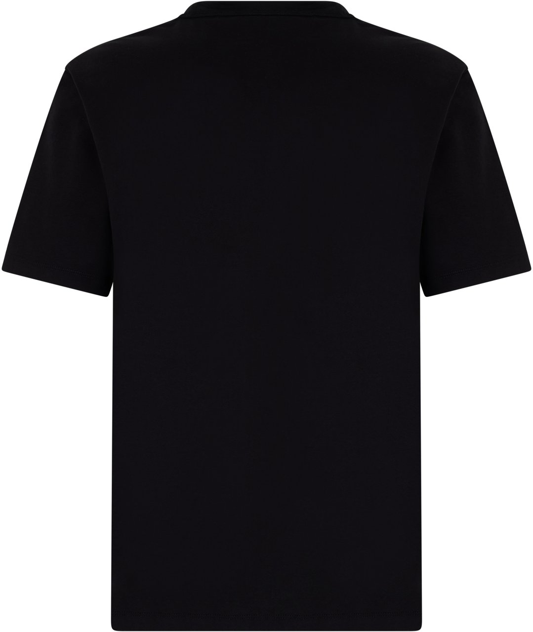 Boss Cotton T-shirt with short sleeves Zwart