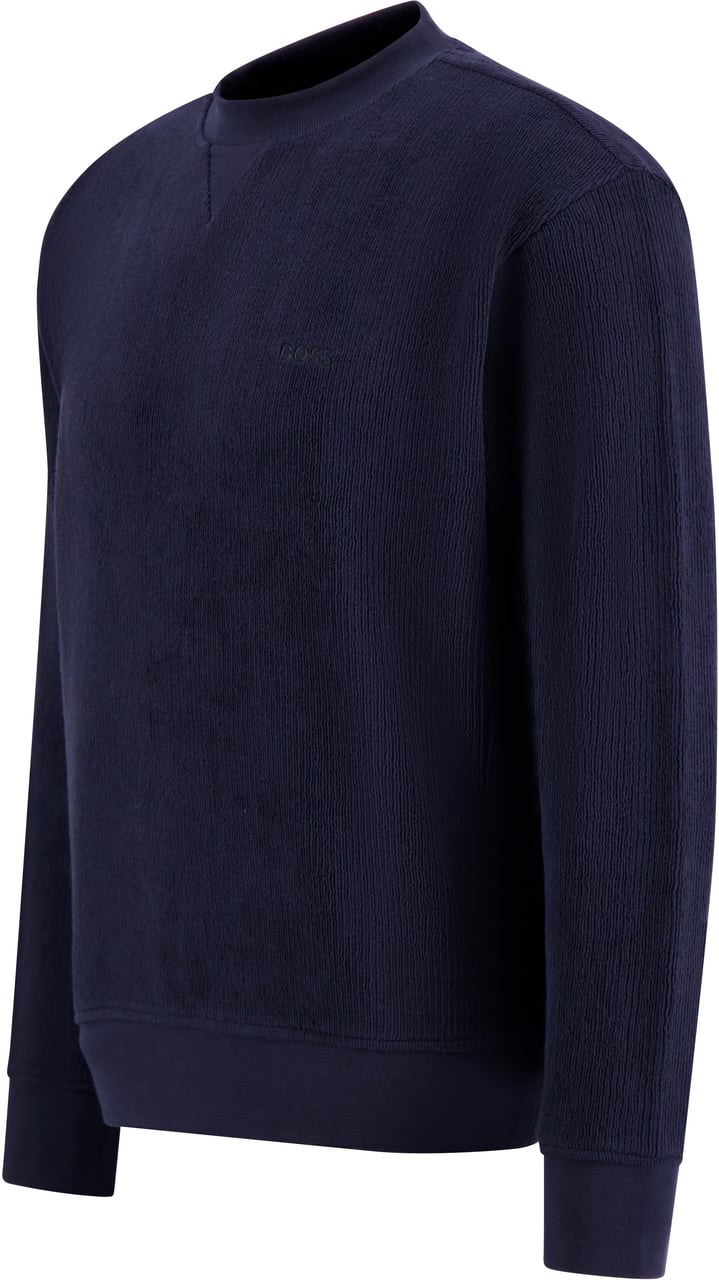 Boss Sweater Blauw Blauw