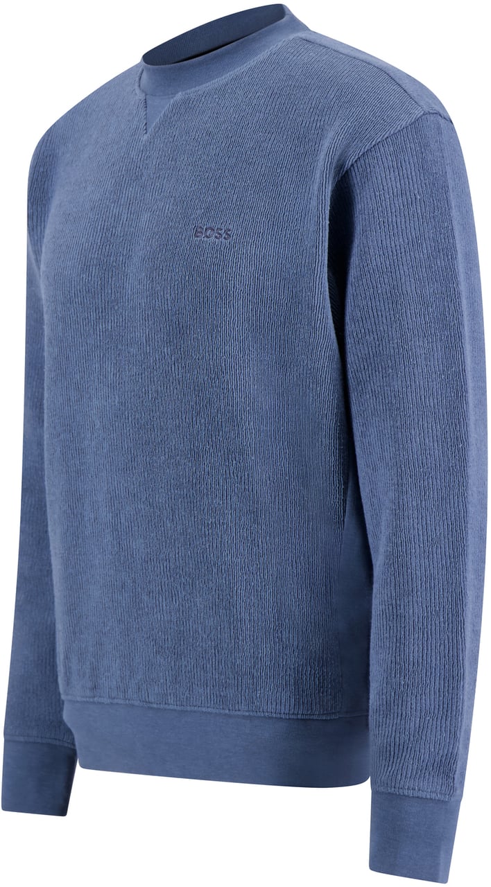 Boss Sweater Blauw Blauw