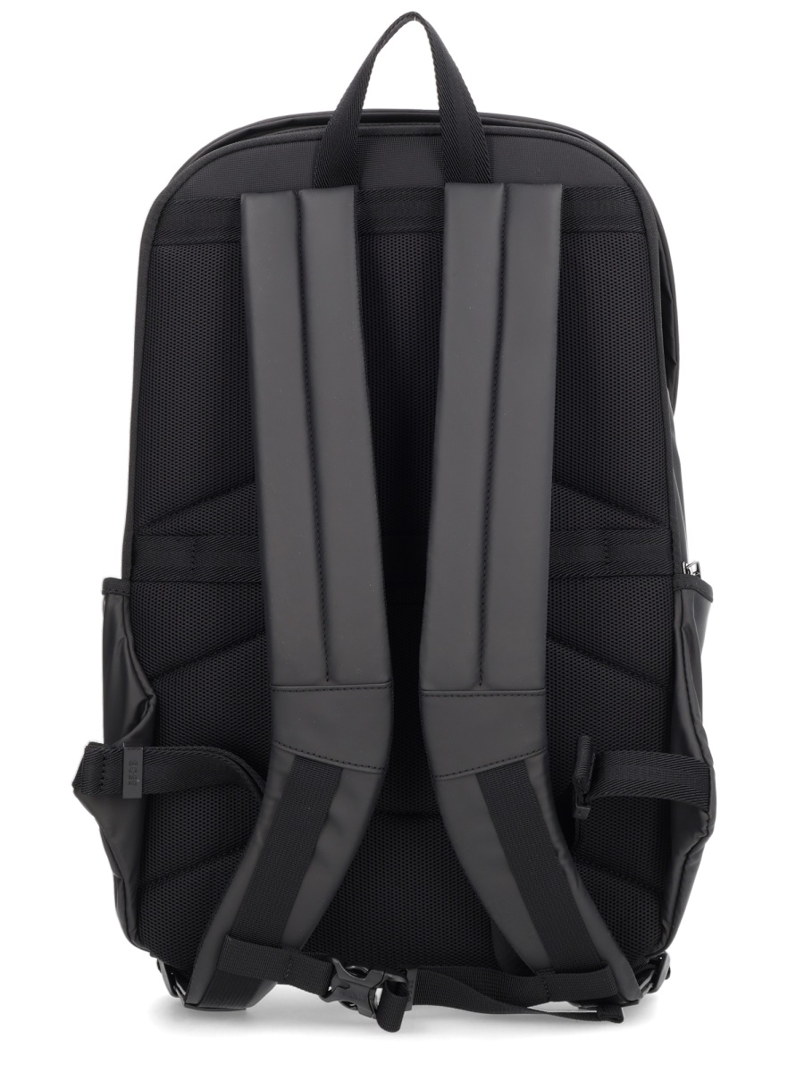 Boss Oryo Matte Minimalist Backpack Grijs