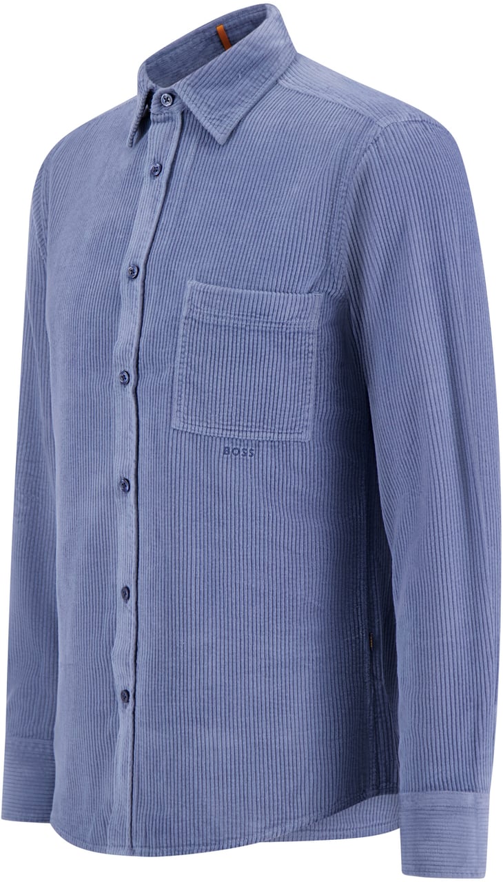 Boss Overhemd Blauw Blauw