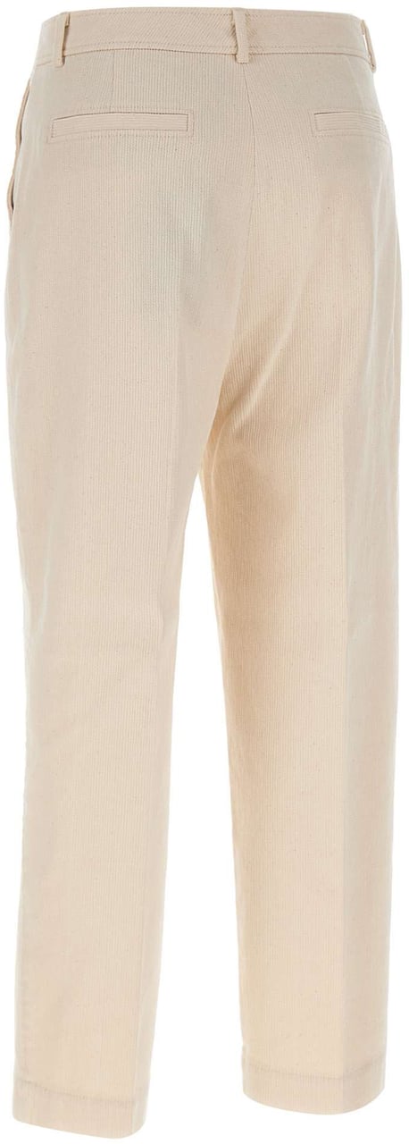 Boss Trousers White Wit