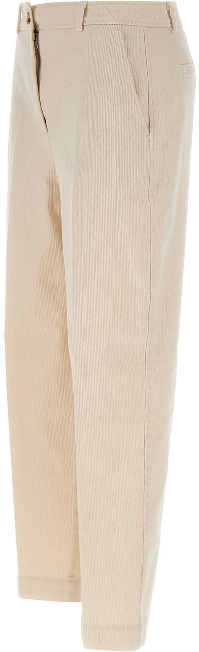 Boss Trousers White Wit