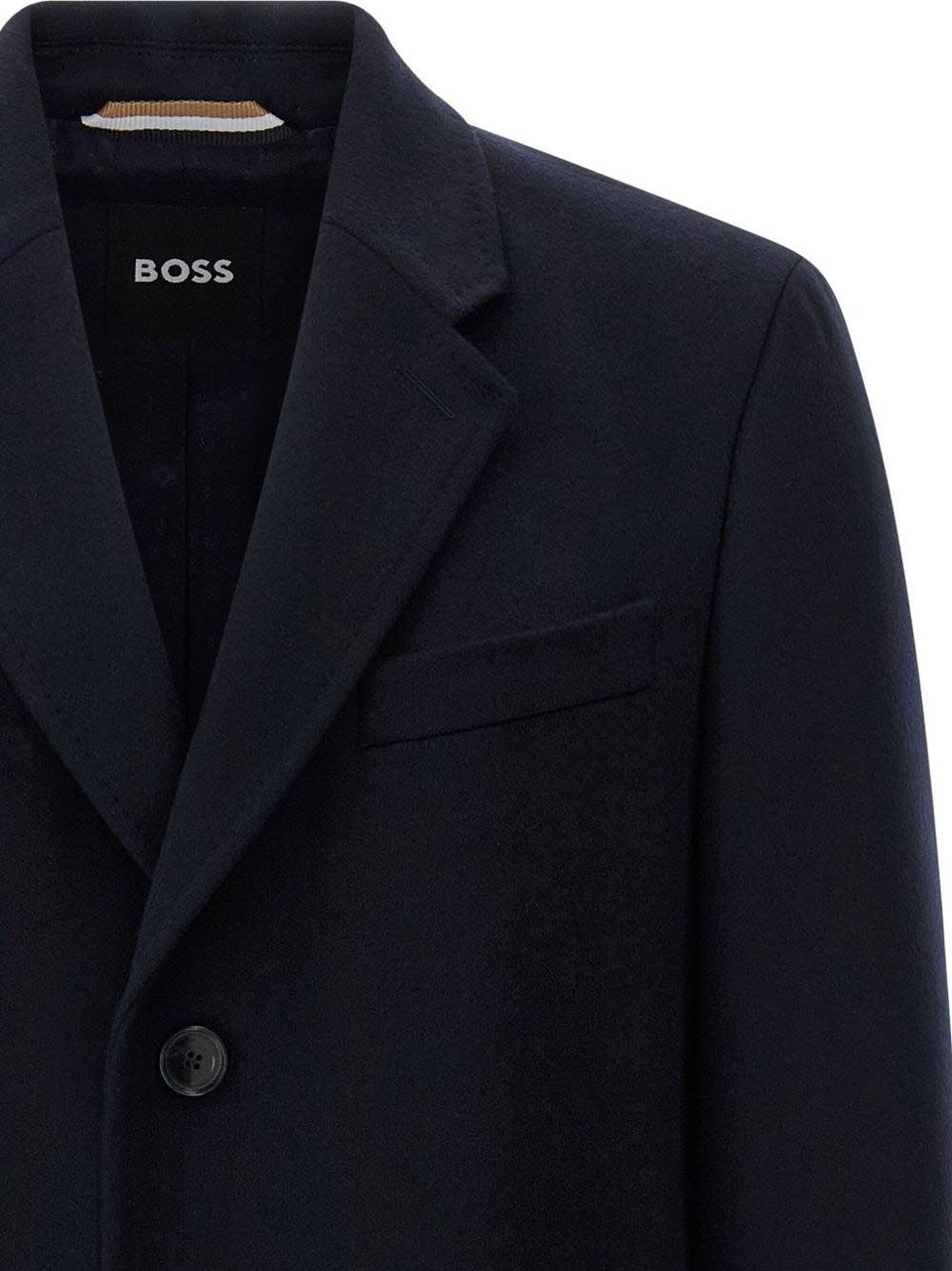 Boss Coats Blue Blauw