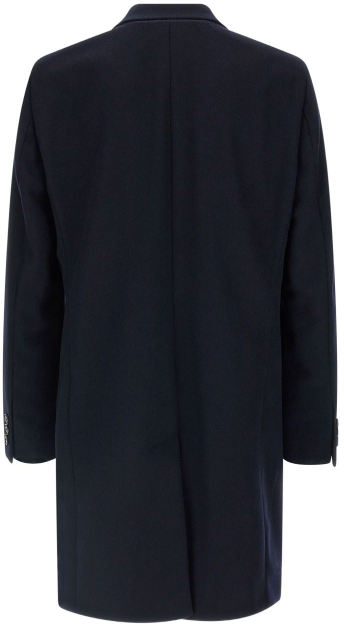 Boss Coats Blue Blauw