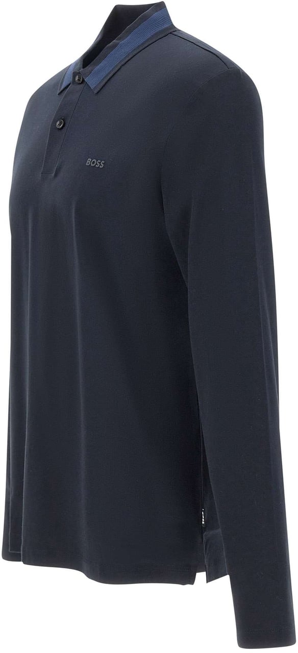 Boss T-Shirts And Polos Blue Blauw