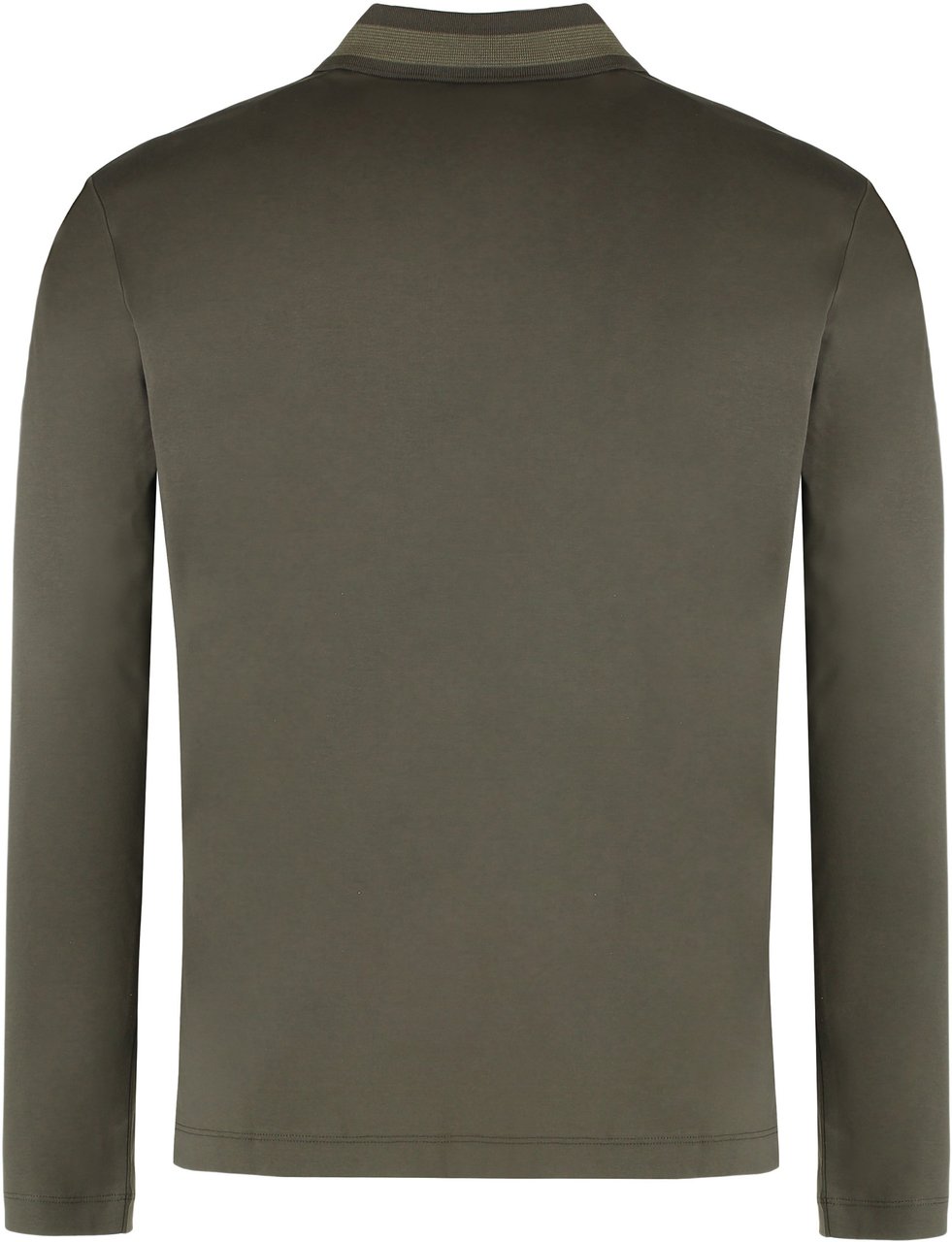 Boss Cotton polo Groen