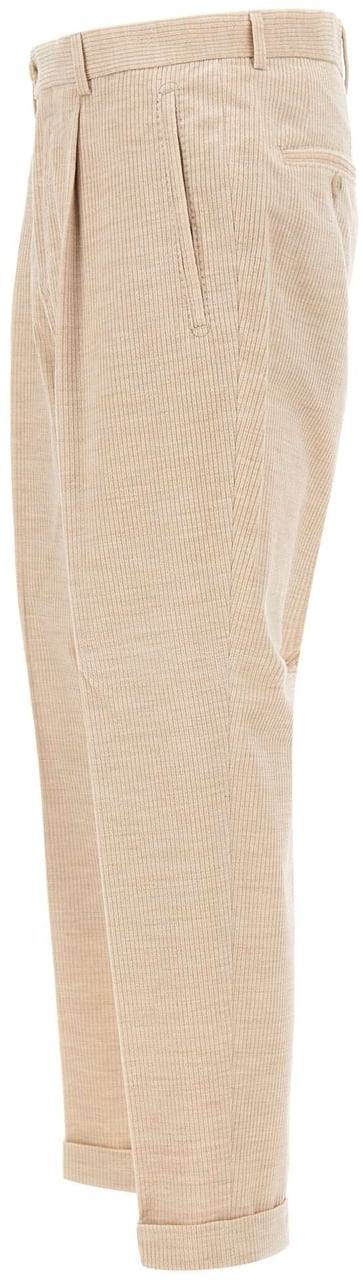 Boss Trousers Beige Beige
