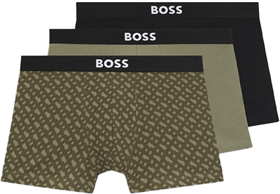 Boss BOSS Trunk 3-Pack Boss One D Zwart