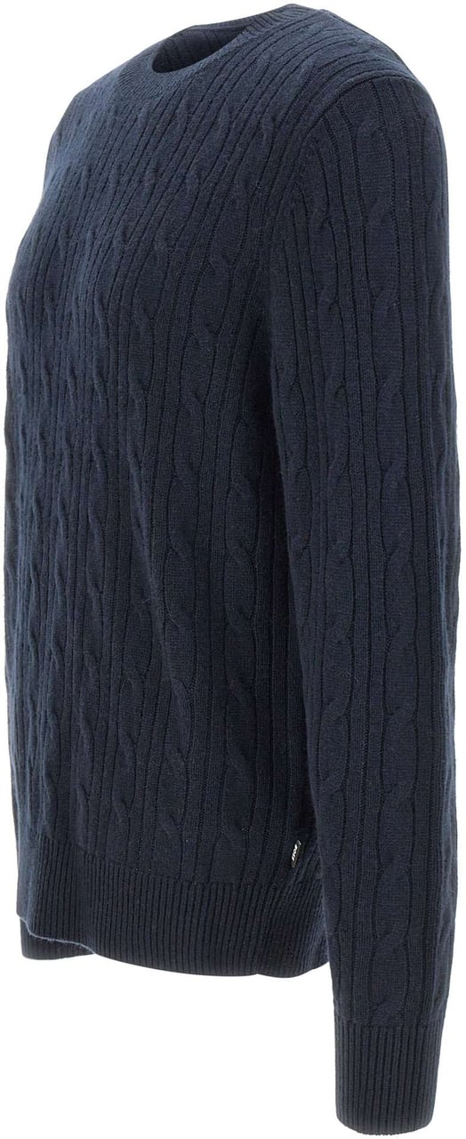 Boss Sweaters Blue Blauw