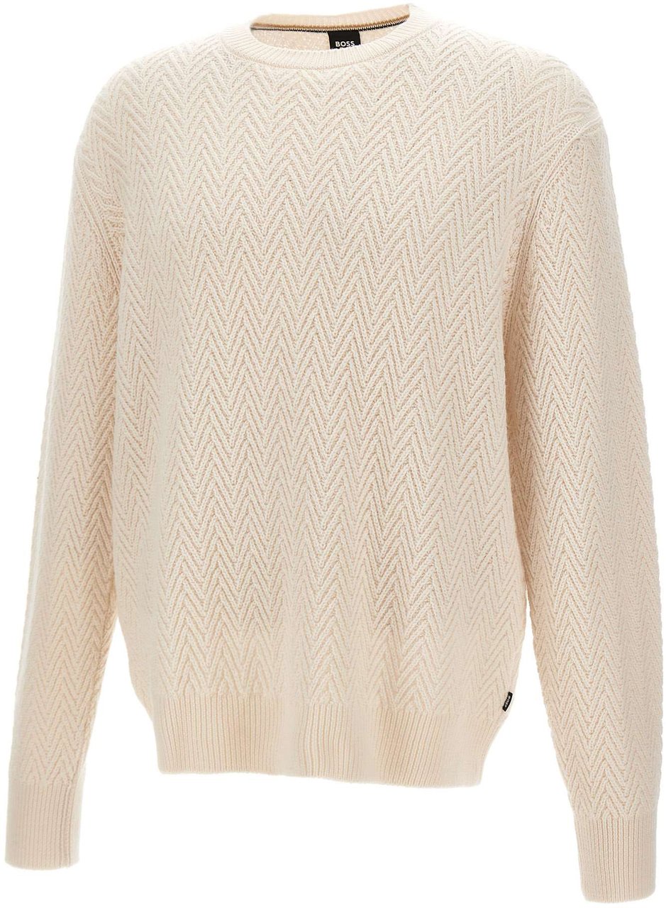 Boss Sweaters White Wit