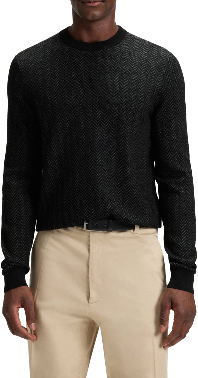 Boss Sweaters Black Zwart