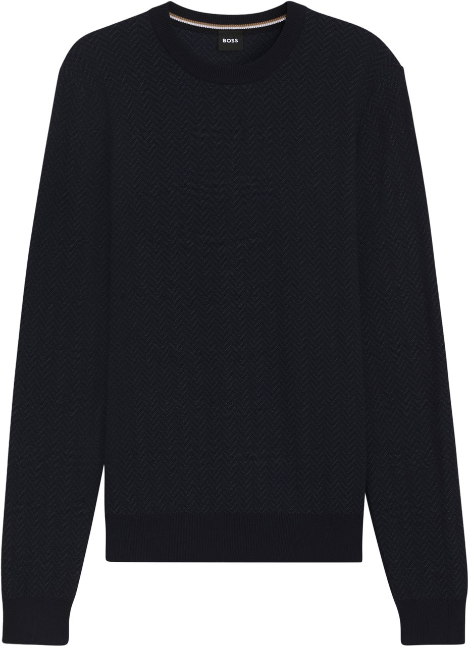 Boss Sweaters Blue Blauw