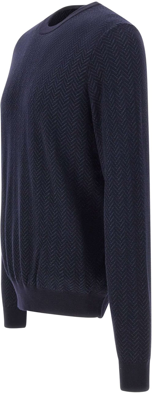 Boss Sweaters Blue Blauw