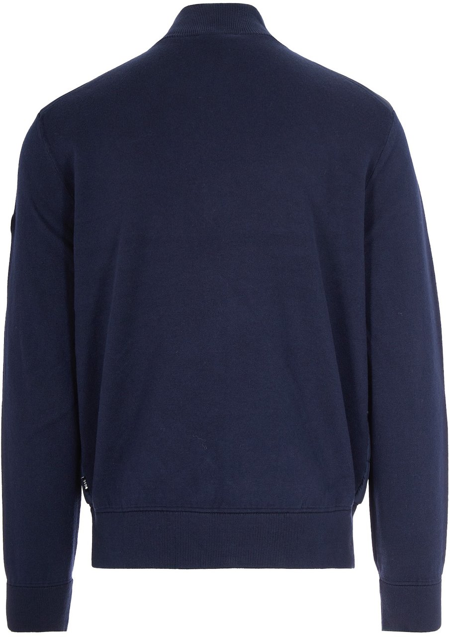 Boss Coats Blue Blauw