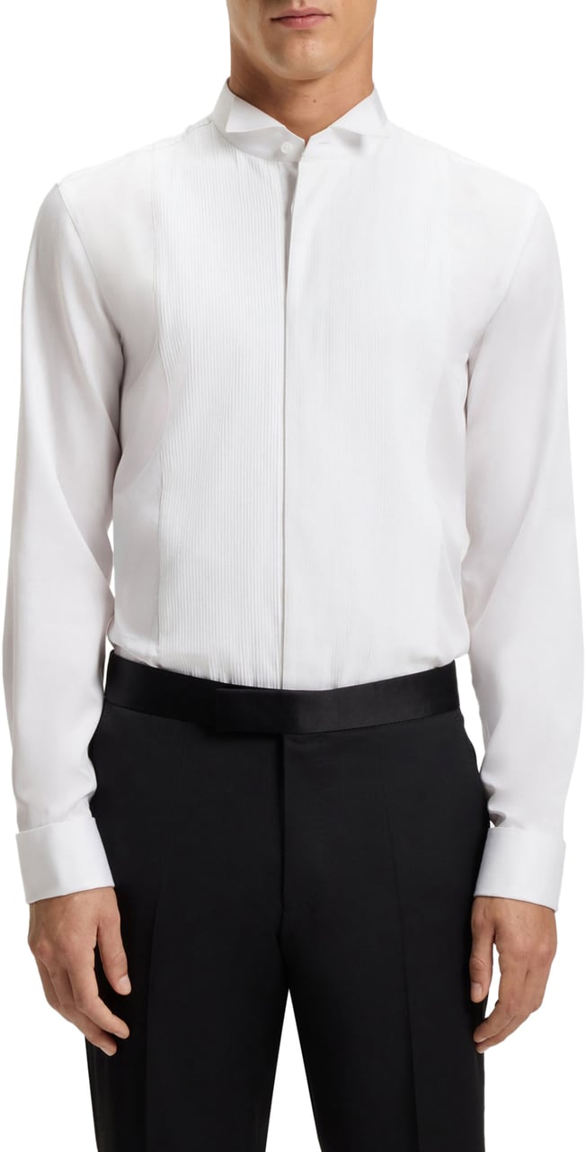 Boss Shirts White Wit