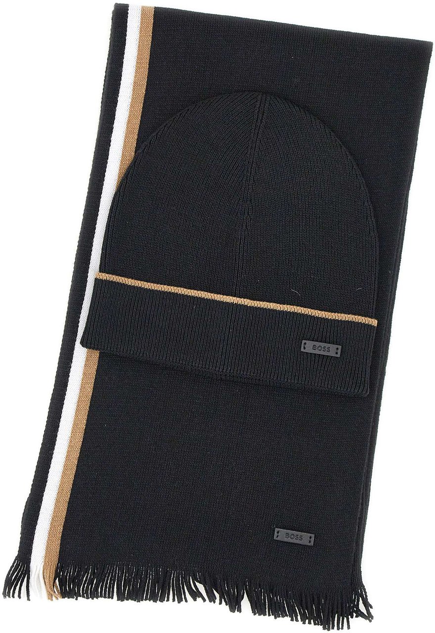 Boss Scarfs Black Zwart