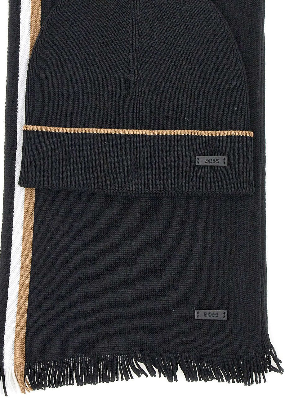 Boss Scarfs Black Zwart