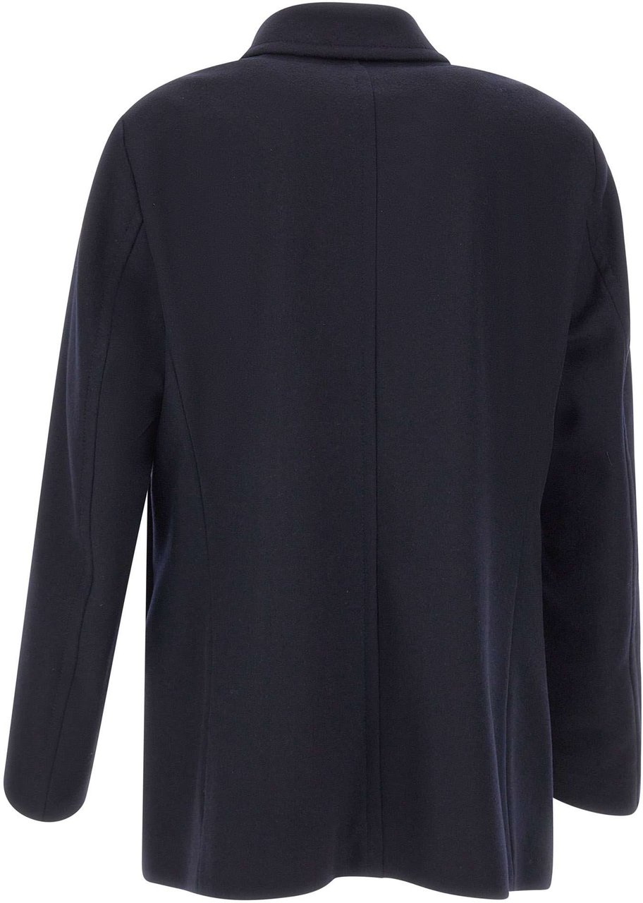 Boss Coats Blue Blauw