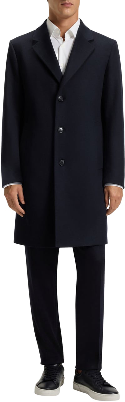 Boss Coats Blue Blauw