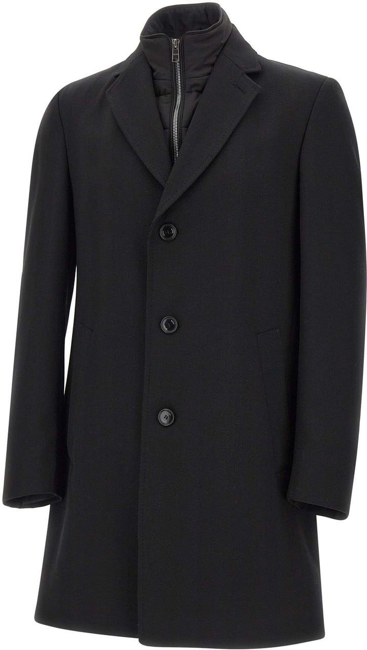 Boss Coats Black Zwart