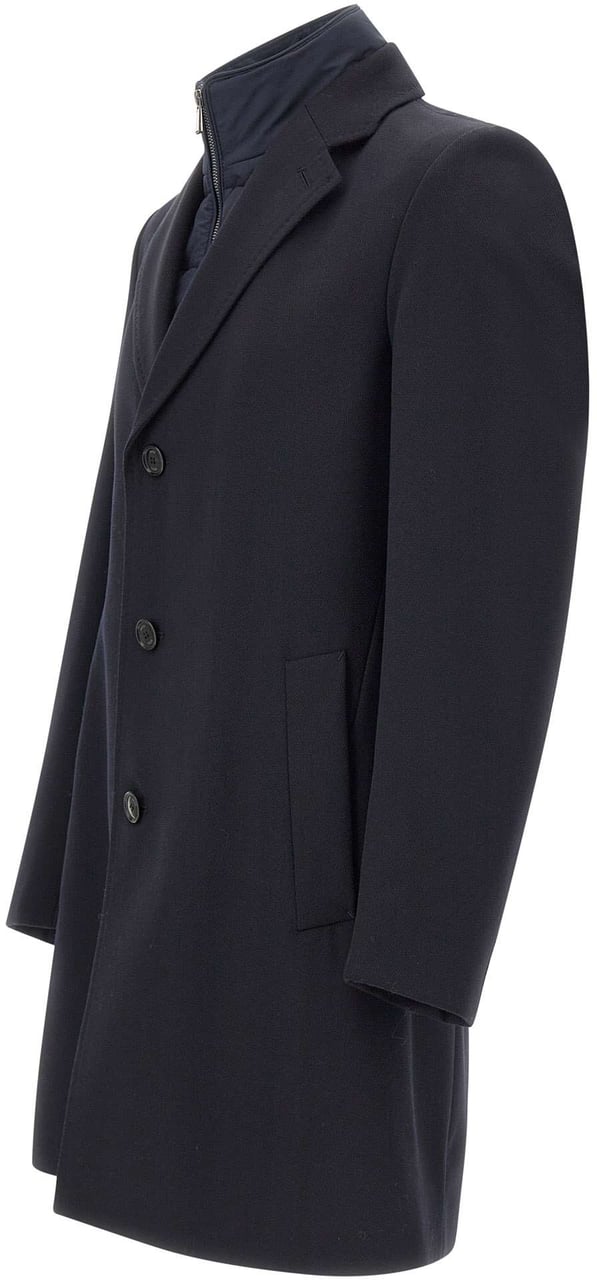 Boss Coats Blue Blauw