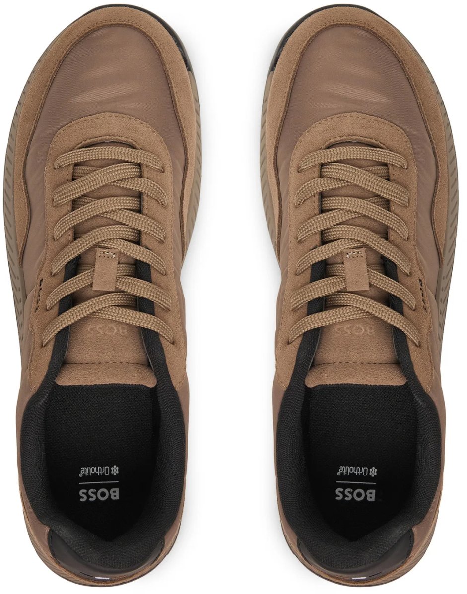 Boss Titanium Runner Sneakers Bruin