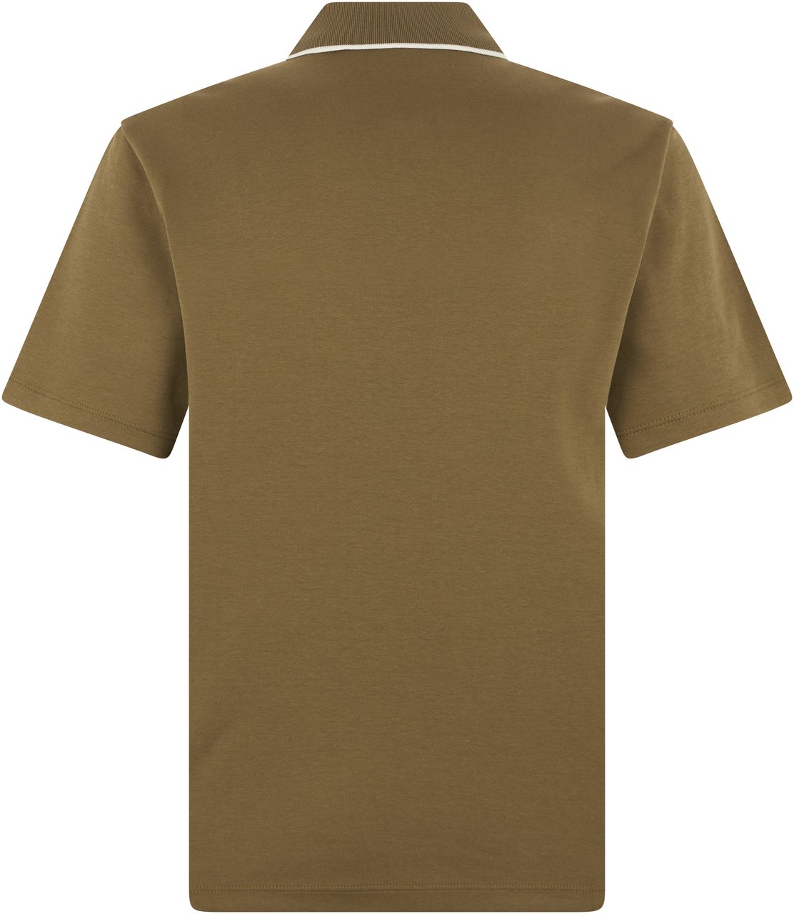 Boss Cotton polo Groen