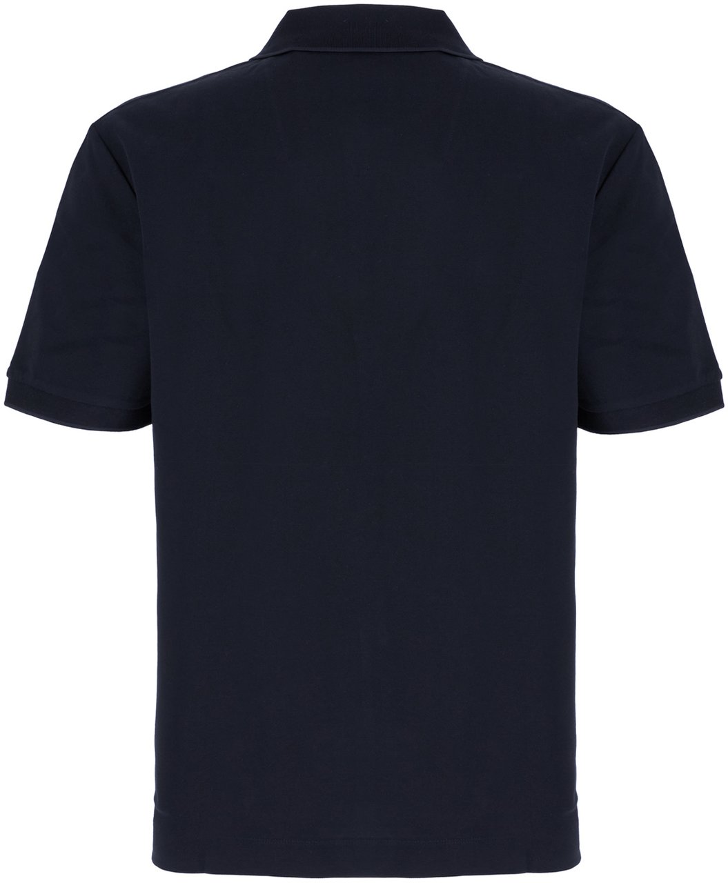 Boss Hugo Boss Midnight blue piquet polo shirt Blauw