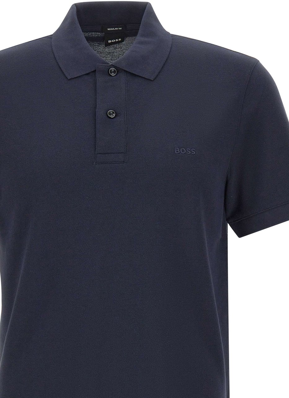 Boss T-Shirts And Polos Blue Navy