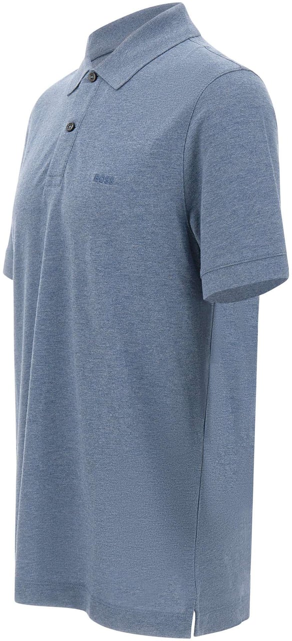 Boss T-Shirts And Polos Blue Blauw