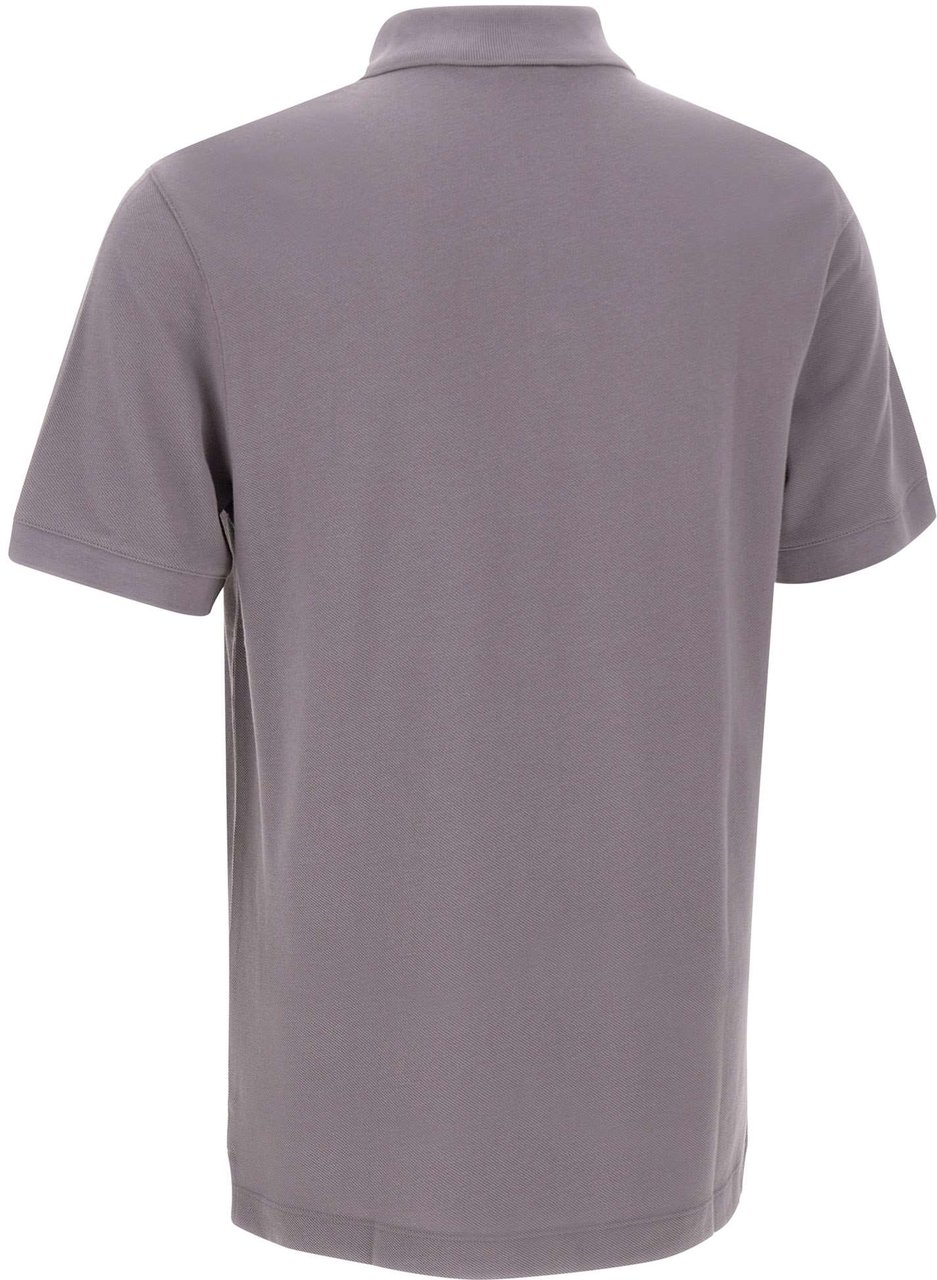 Boss T-Shirts And Polos Purple Paars