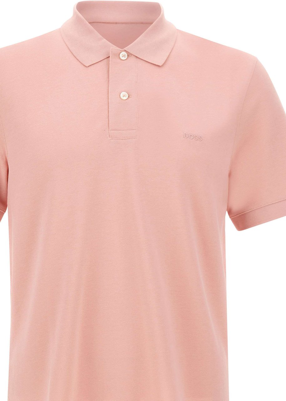 Boss T-Shirts And Polos Pink Roze