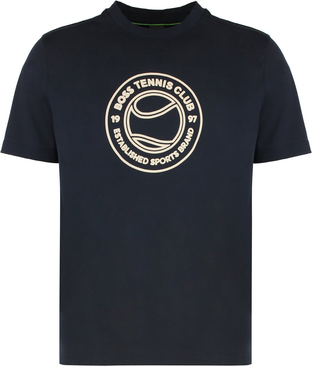 Boss T-shirt in cotton jersey Blauw