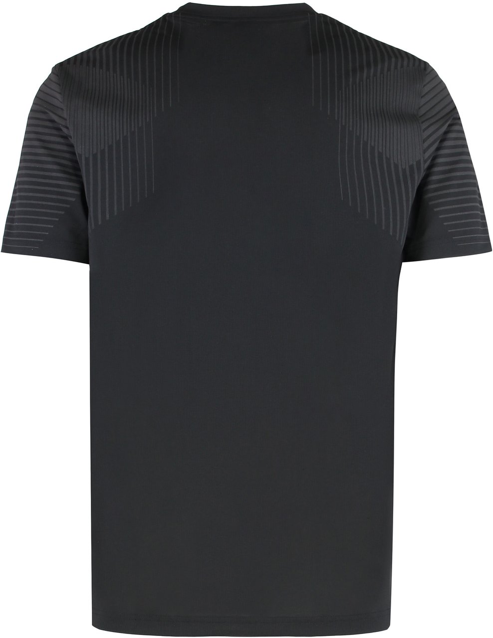 Boss Slim fit crew neck t-shirt Zwart