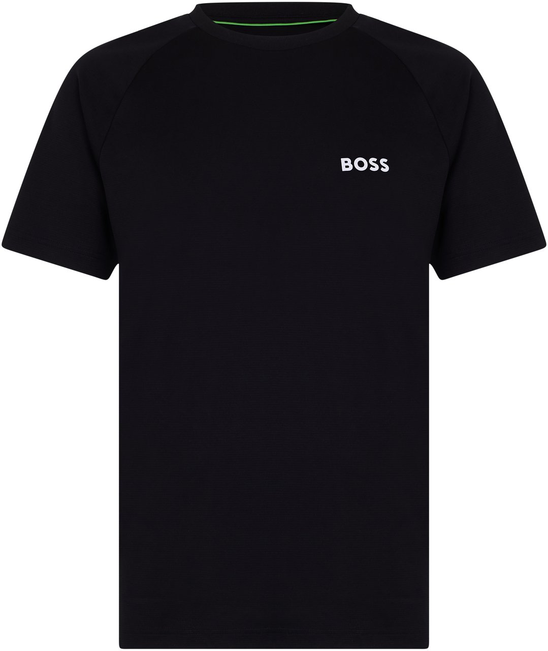 Boss Jersey T-shirt with short sleeves Zwart