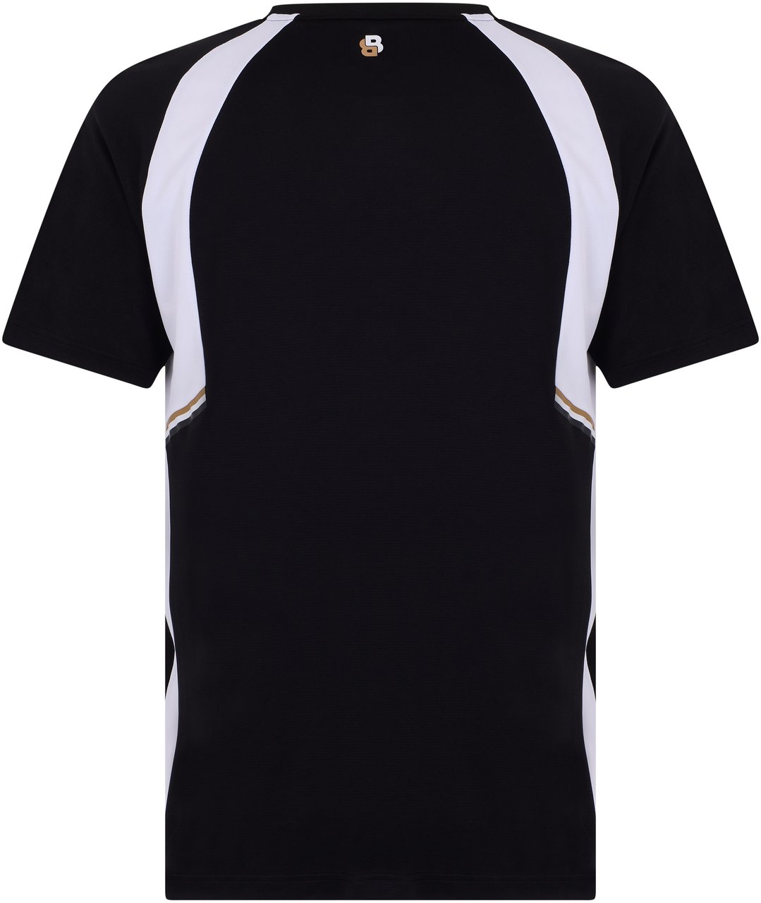 Boss Jersey T-shirt with short sleeves Zwart