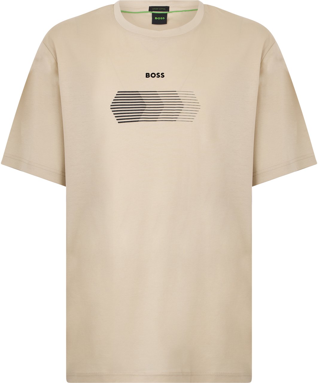 Boss Cotton T-shirt Beige