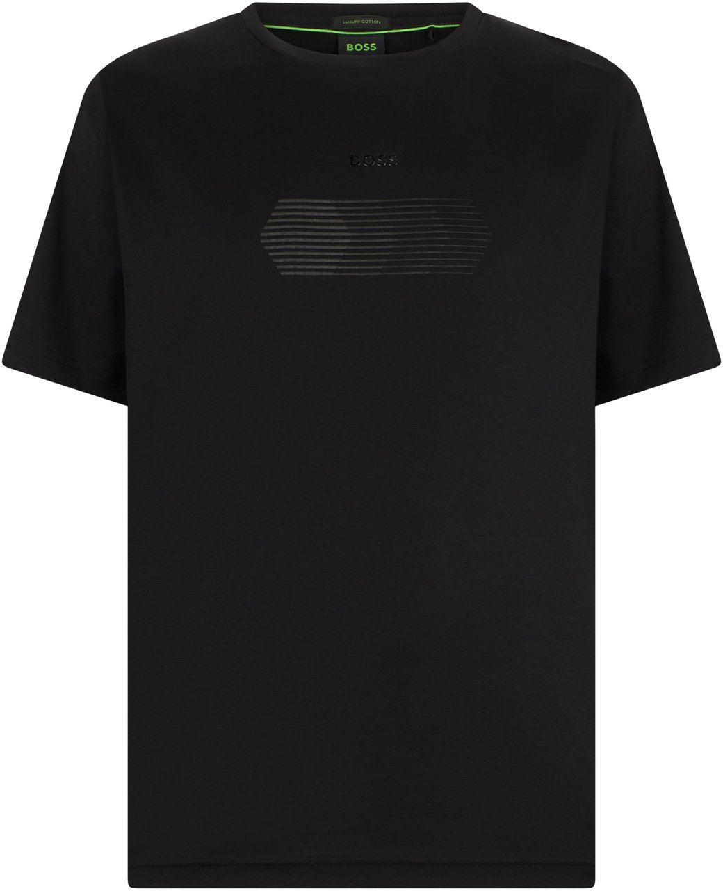 Boss Cotton T-shirt Zwart