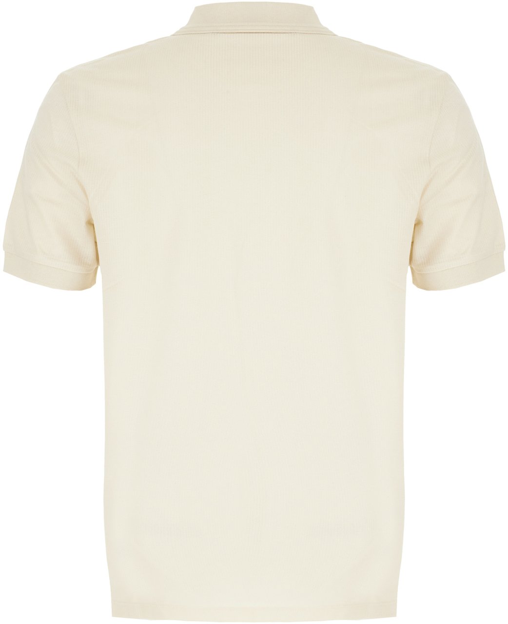 Boss Hugo Boss Sand cotton blend polo shirt Neutraal