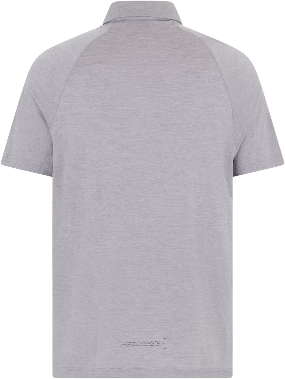 Boss Short-sleeve cotton polo Grijs