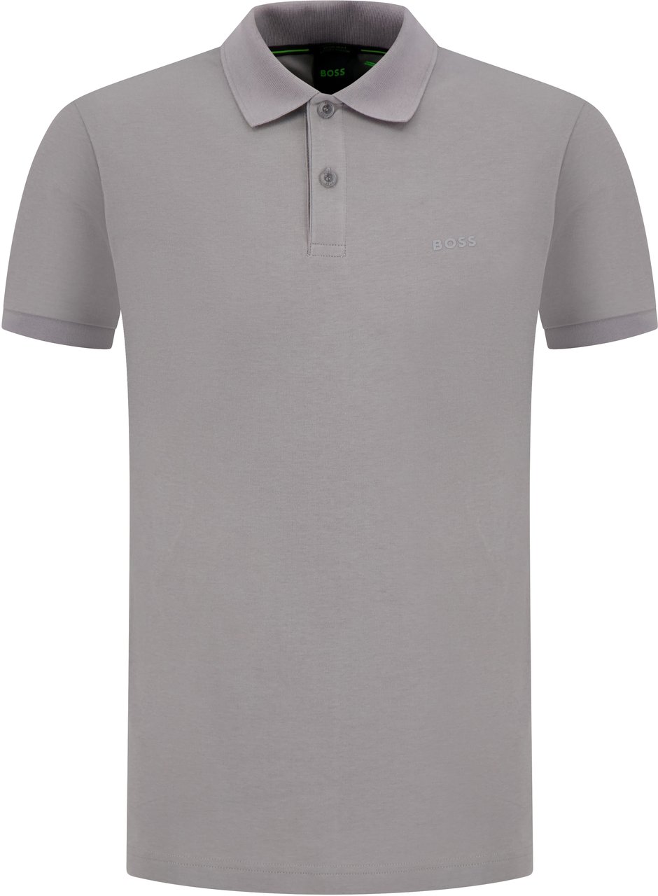 Boss Polo Grijs Grijs