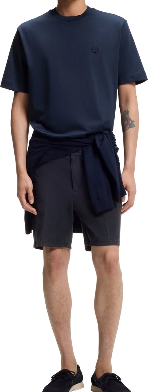 Boss Hugo Boss - H-Kane1-Shorts - 50555235 - 404 Dark blue Blauw